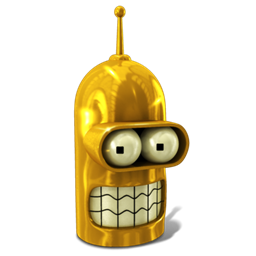 Bender (Glorious Golden) Icon 256x256 png